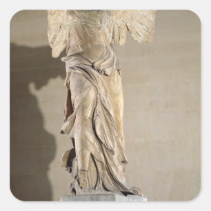 The Victory of Samothrace Square Sticker