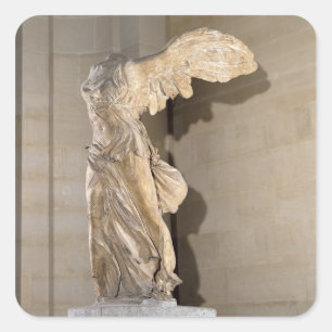 The Victory of Samothrace Square Sticker