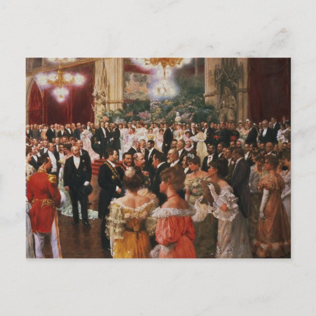 The Viennese Ball Postcard (Front)