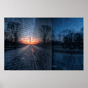 The Vietnam Memorial Poster