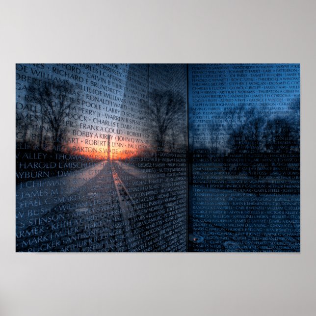 The Vietnam Memorial Poster (Front)