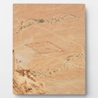 The View From Masada Plaque