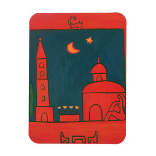 The View from Santo Spirito 2002 Magnet