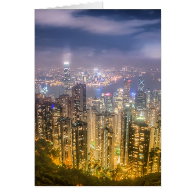 The view of Hong Kong from The Peak (Front)