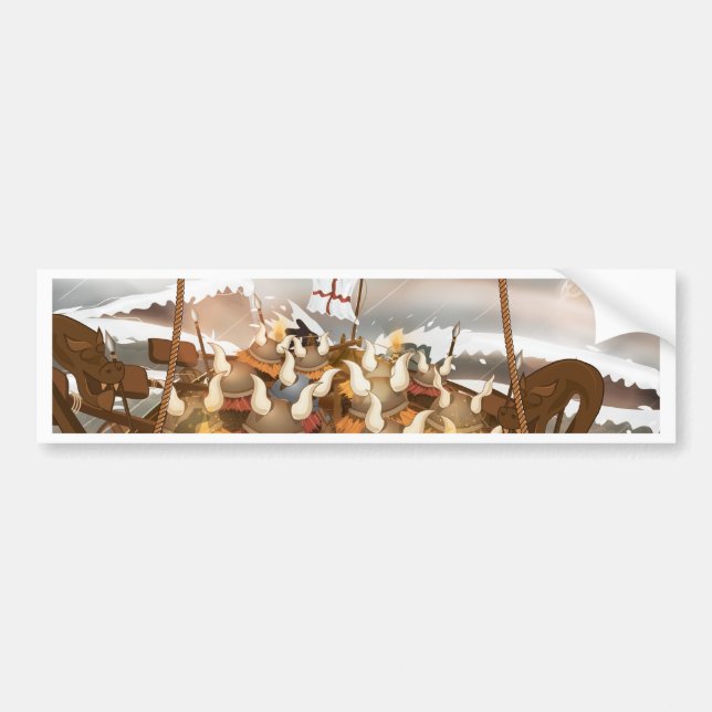 The Vikings Bumper Sticker (Front)