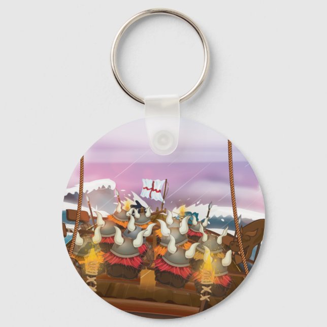 The Vikings Key Ring (Front)
