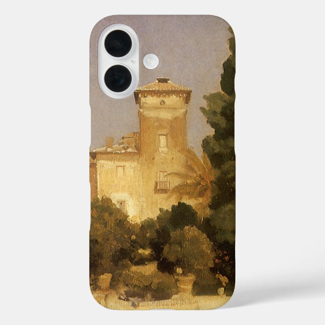 The Villa Malta, Rome by Lord Frederic Leighton Case-Mate iPhone Case (Back)