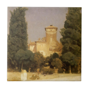 The Villa Malta, Rome by Lord Frederic Leighton Ceramic Tile