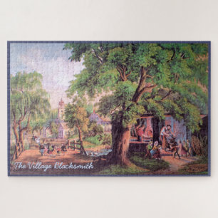 The Village Blacksmith Large Puzzle