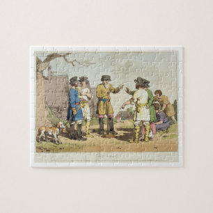 The Village Council, etched by the artist, publish Jigsaw Puzzle
