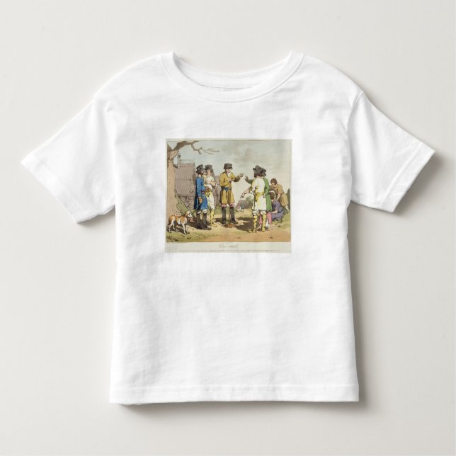 The Village Council, etched by the artist, publish Toddler T-Shirt (Front)