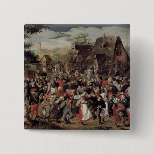 The Village Festival 15 Cm Square Badge