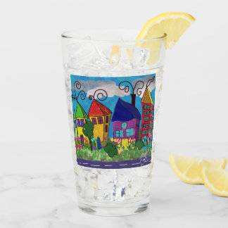 The village glass tumbler