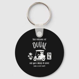 The Village Of Duval Tv Fl Golf Cart Design Key Ring
