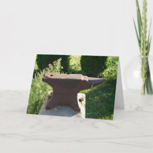 The Village of Pitchin, Iowa Anvil Used by Michael Card