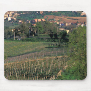The village of San Gimignano sits in the rolling Mouse Pad