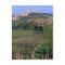 The village of San Gimignano sits in the rolling