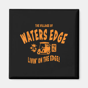 The Village Of Waters Edge Tv Fl Golf Cart Design  Magnet