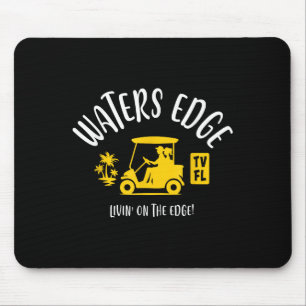 The Village Of Waters Edge Tv Fl Golf Cart Design  Mouse Pad