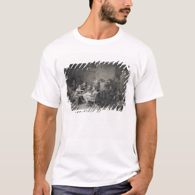 The Village Politicians, engraved by Abraham Raimb T-Shirt (Front)