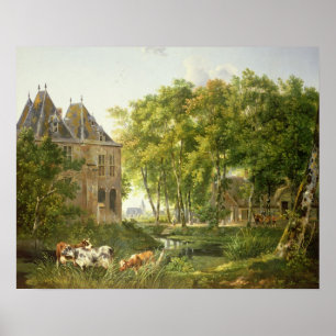 The Village Pond Poster