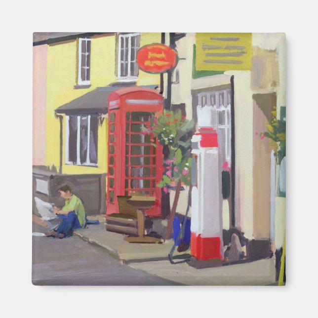 The Village Post Office Withypool Magnet (Front)