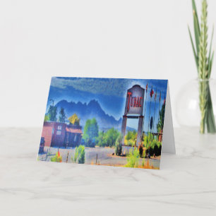 The Village, Tubac, Arizona greeting card