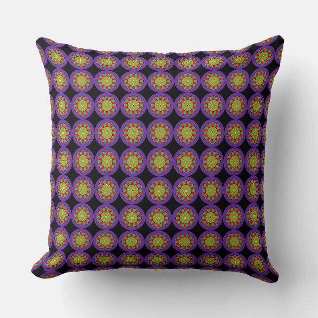 The Villager Throw Pillow (Front)