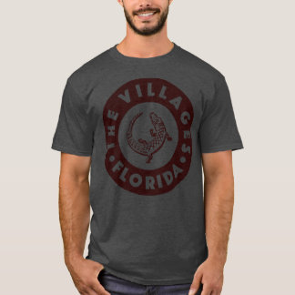 The Villages Florida Circle Brown T-Shirt