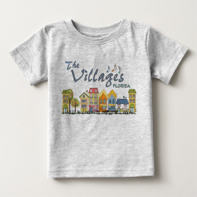 The villages florida community baby outfit baby T-Shirt (Front)