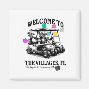 The Villages Florida Fl Retirement Funny Golf Loof Magnet