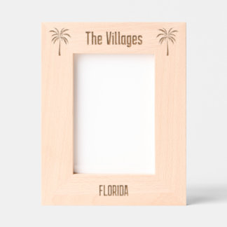 The Villages Florida Laser Engraved frame