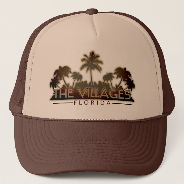 The Villages Florida palm hat (Front)