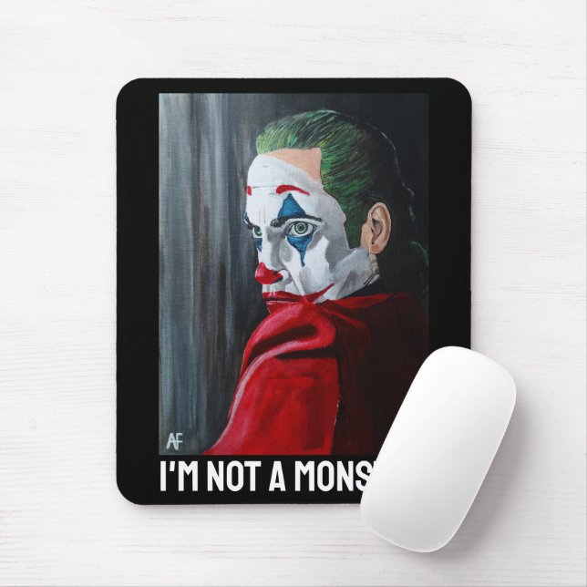 The Villain Painting by Alfred Fox Mouse Pad (With Mouse)