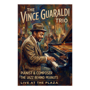 The Vince Guaraldi Trio Poster