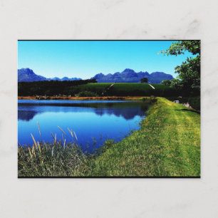 "The Vineyards of Stellenbosch" JTG Art Postcard