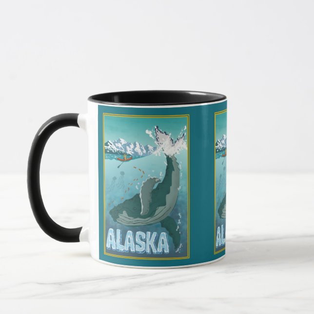 The Vintage Alaskan Travel Mug (Left)
