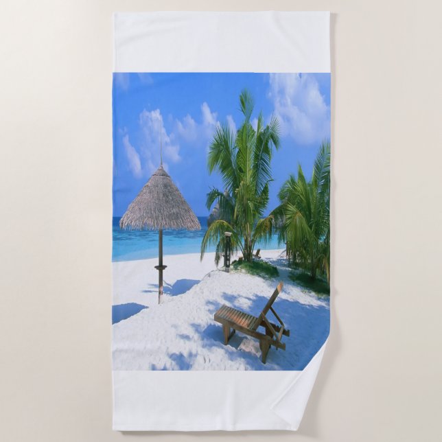 The Vintage Beach Vacation Towel (Front)