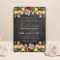 The Vintage Floral Chalkboard Wedding Collection