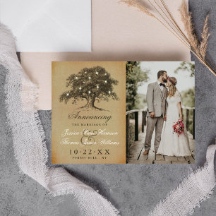 The Vintage Old Oak Tree Wedding Collection Announcement