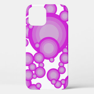 The Violet 70's year styling circle iPhone 12 Case