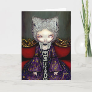 "The Violet Duchess" Greeting Card