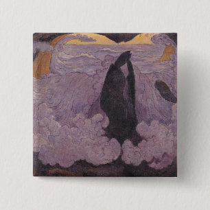 The Violet Wave, c.1895-6 15 Cm Square Badge