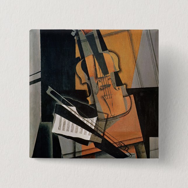 The Violin, 1916 15 Cm Square Badge (Front)