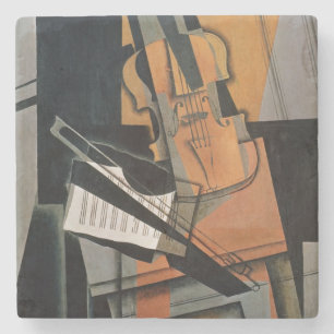 The Violin, 1916 Stone Coaster