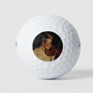 The Violinist (Male Musician) (by Pekka Halonen) Golf Balls