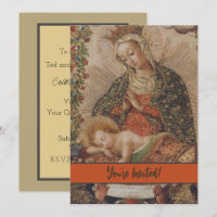 The Virgin Adoring the Christ Child Christmas