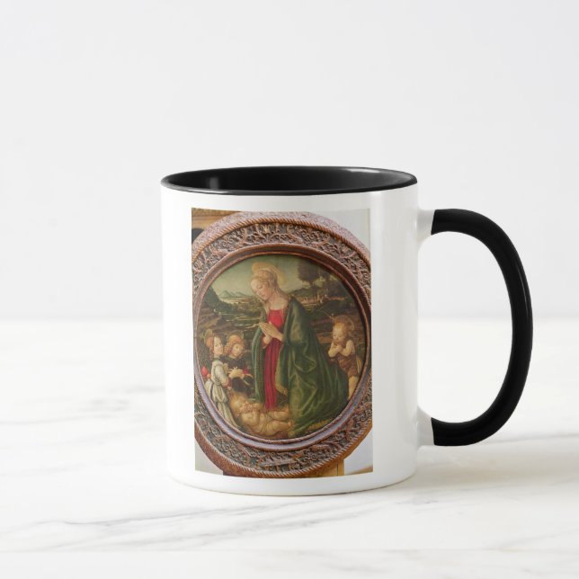 The Virgin Adoring the Christ Child Mug (Right)