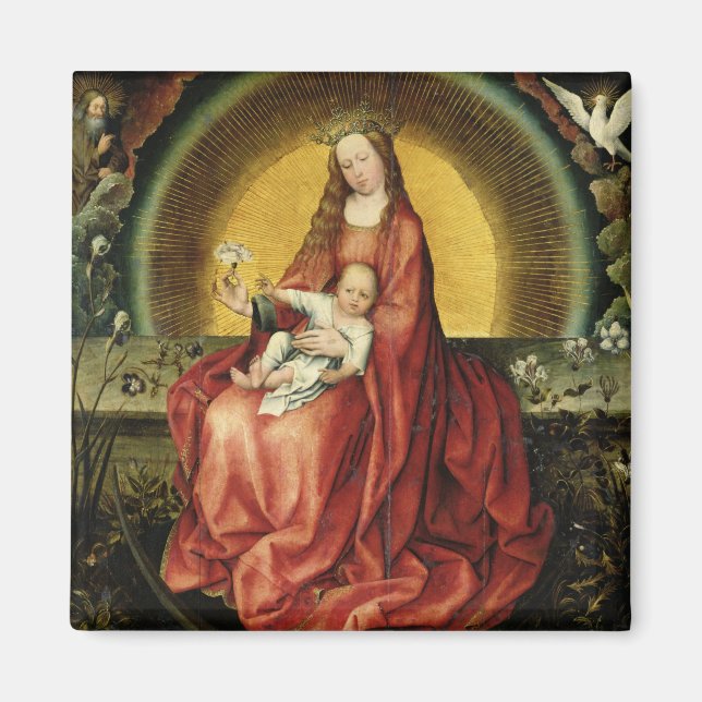 The Virgin and Child 2 Magnet (Front)