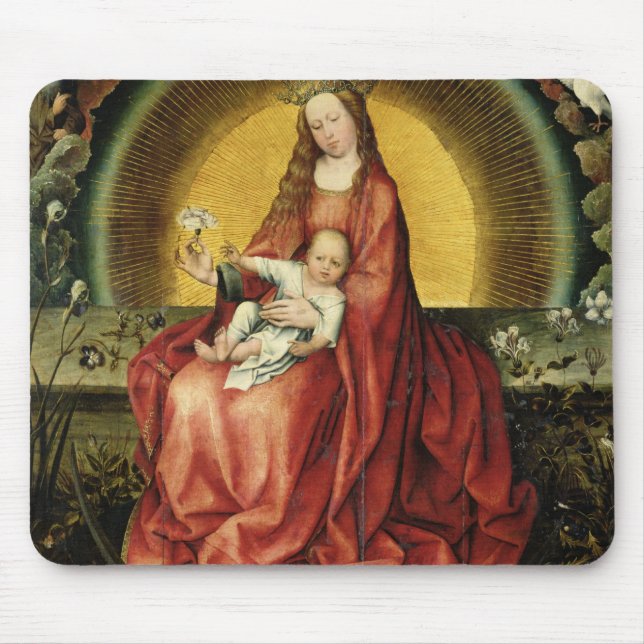 The Virgin and Child 2 Mouse Pad (Front)